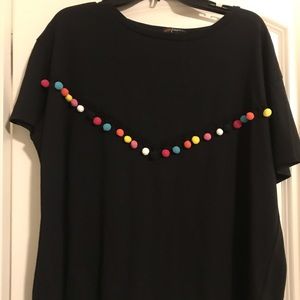 NWOT Pom Pom T-Shirt